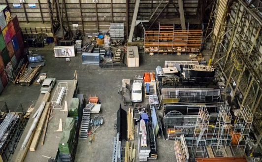 Warehouse interior